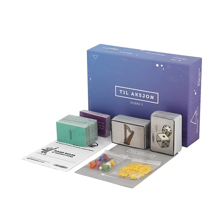 Wholesale print board game maker — custom card printing