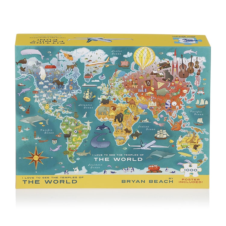 Wholesale unique shape jigsaw puzzle view 3