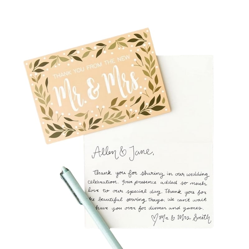 anniversary wedding card view 3