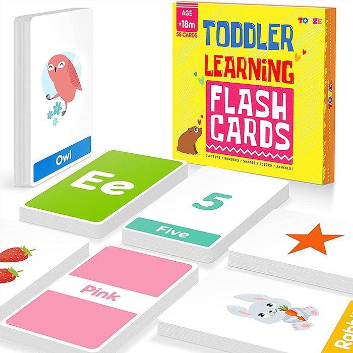 baby animal talking learning cards printing view 4
