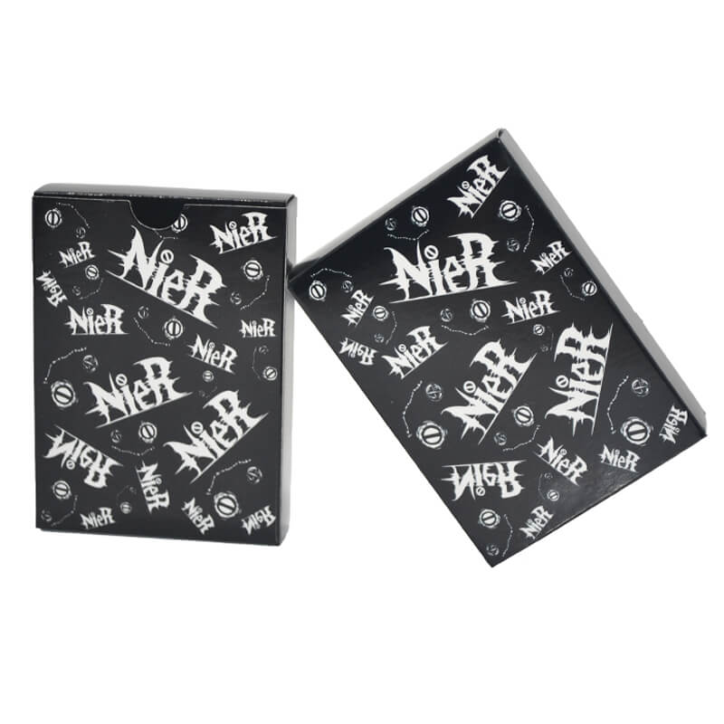 black core poker playing card view 3