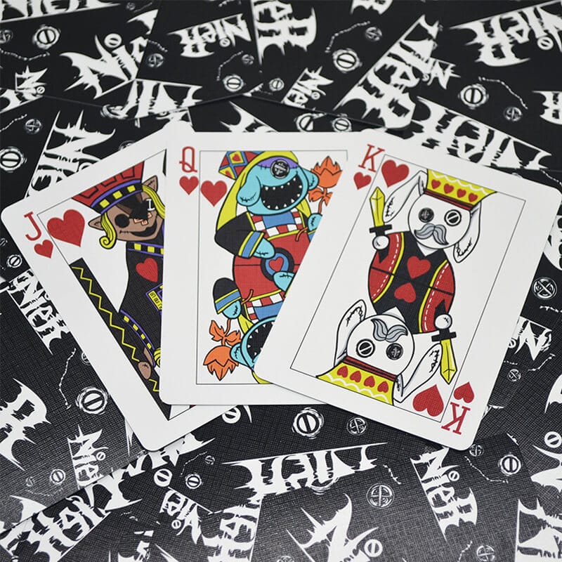 black core poker playing card view 4