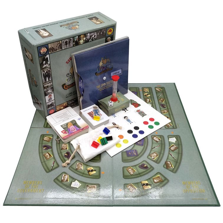 board game and box set printing view 2