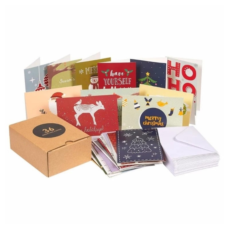 boxed new years cards — custom card printing