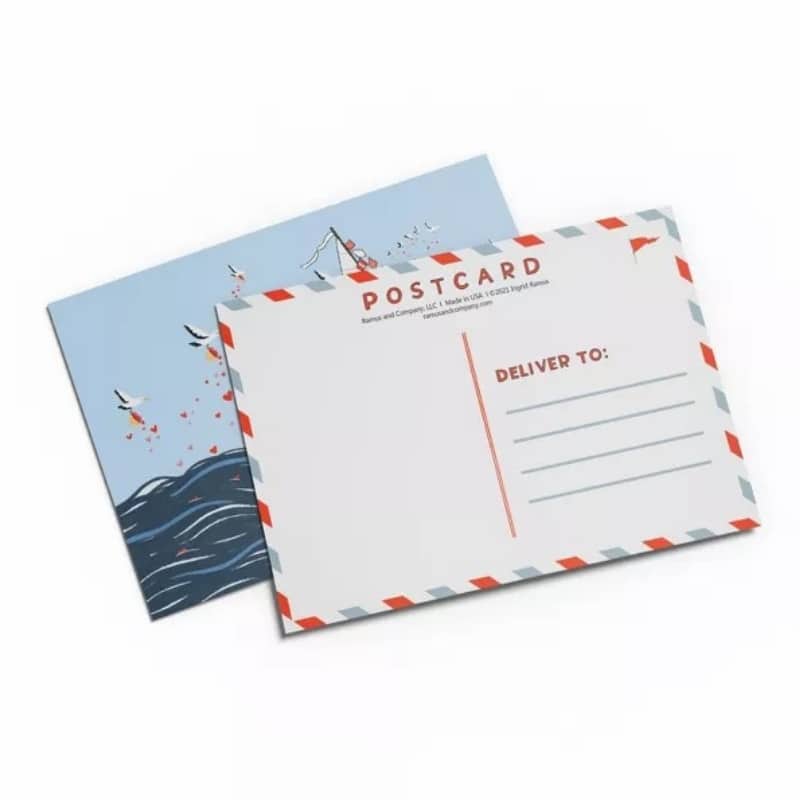 business postcards — custom card printing