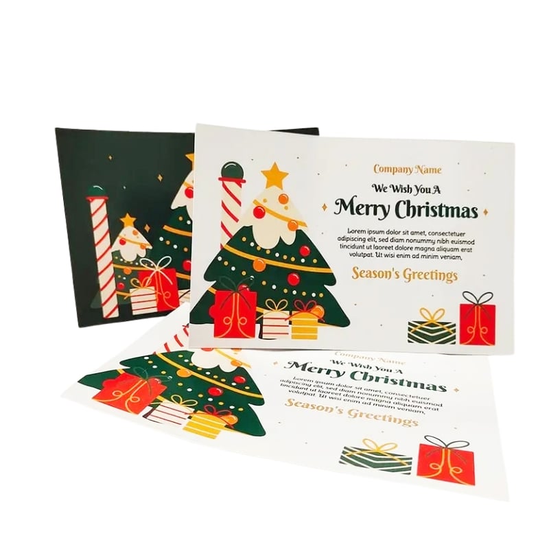 company christmas cards — custom card printing
