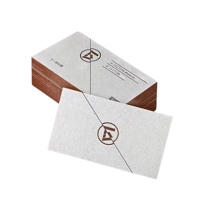 cotton business cards view 4