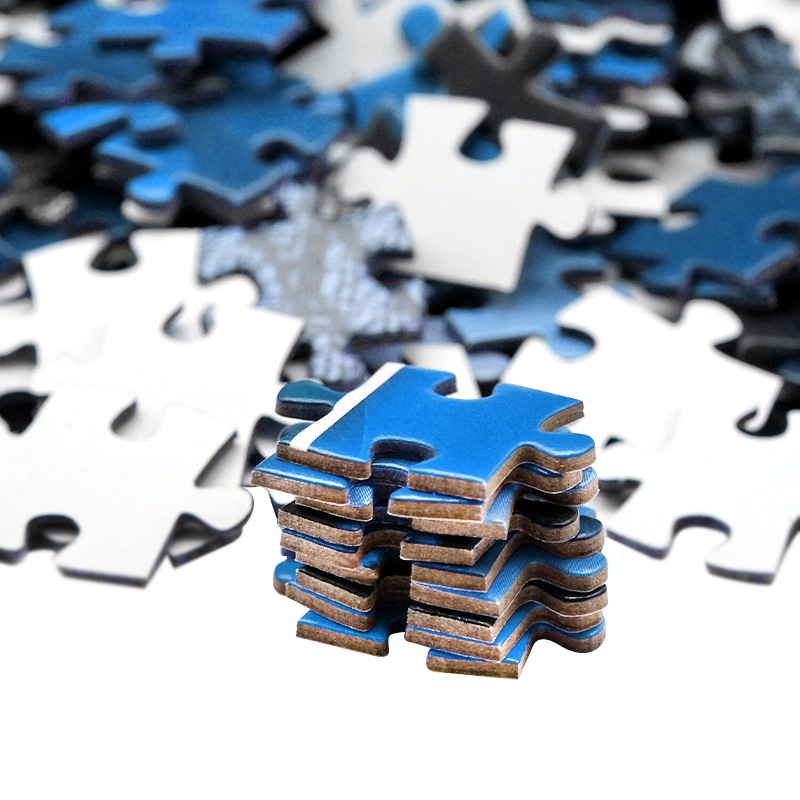 custom 500 1000 pieces jigsaw puzzle view 2