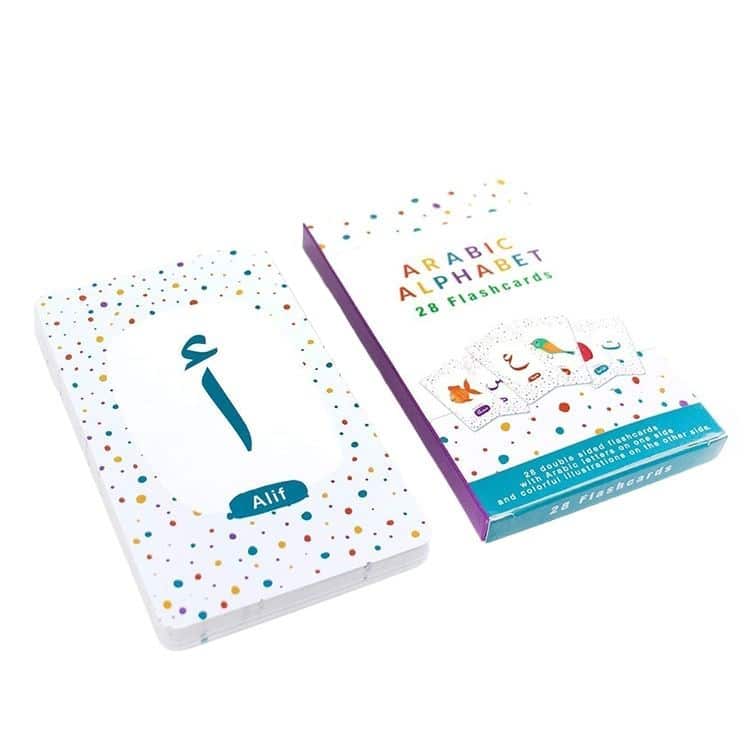 custom Arabic Flash Card — custom card printing