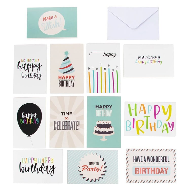 custom Assorted Holiday Greetings Cards view 2