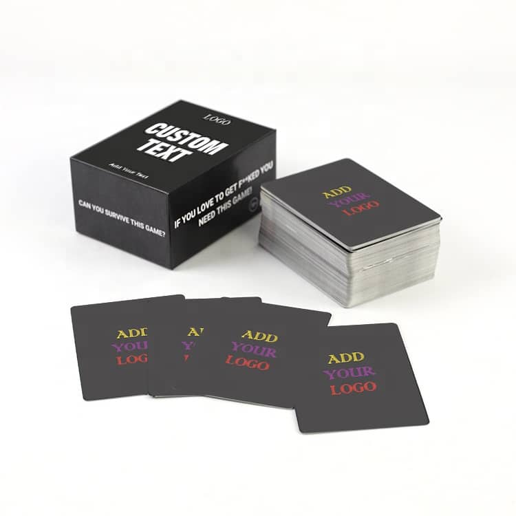 custom Couples Questions game cards view 2
