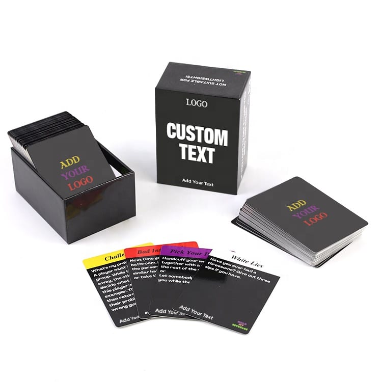 custom Couples Questions game cards view 3
