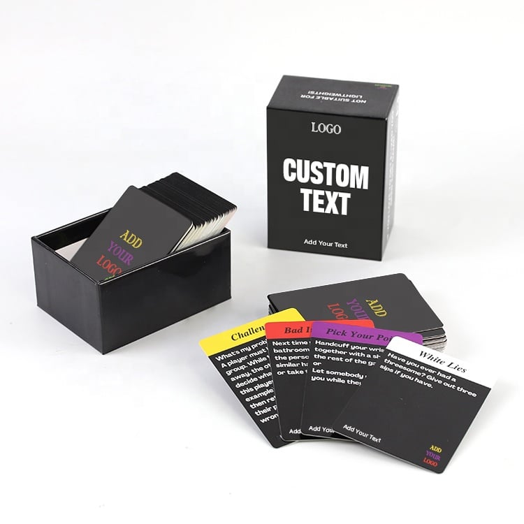 custom Couples Questions game cards view 4