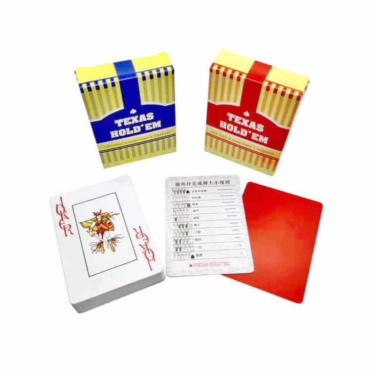 custom Glossy Casino poker cards — custom card printing