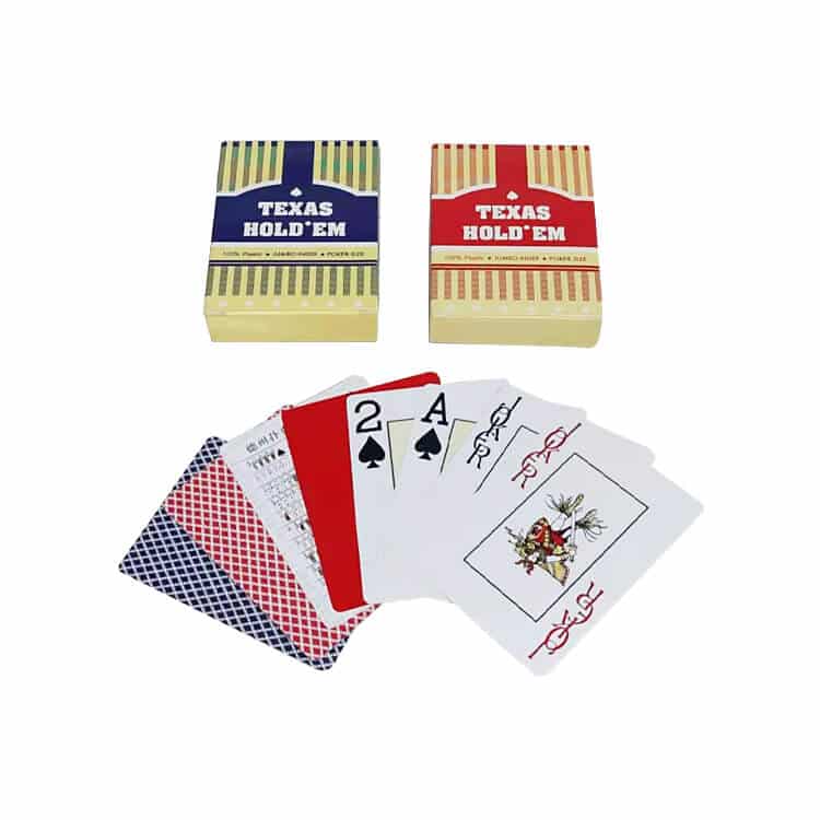 custom Glossy Casino poker cards view 2