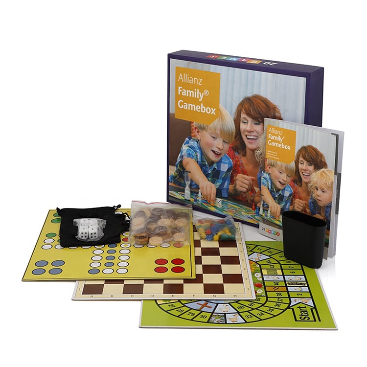 custom Kids Chess Family Board Game — custom card printing