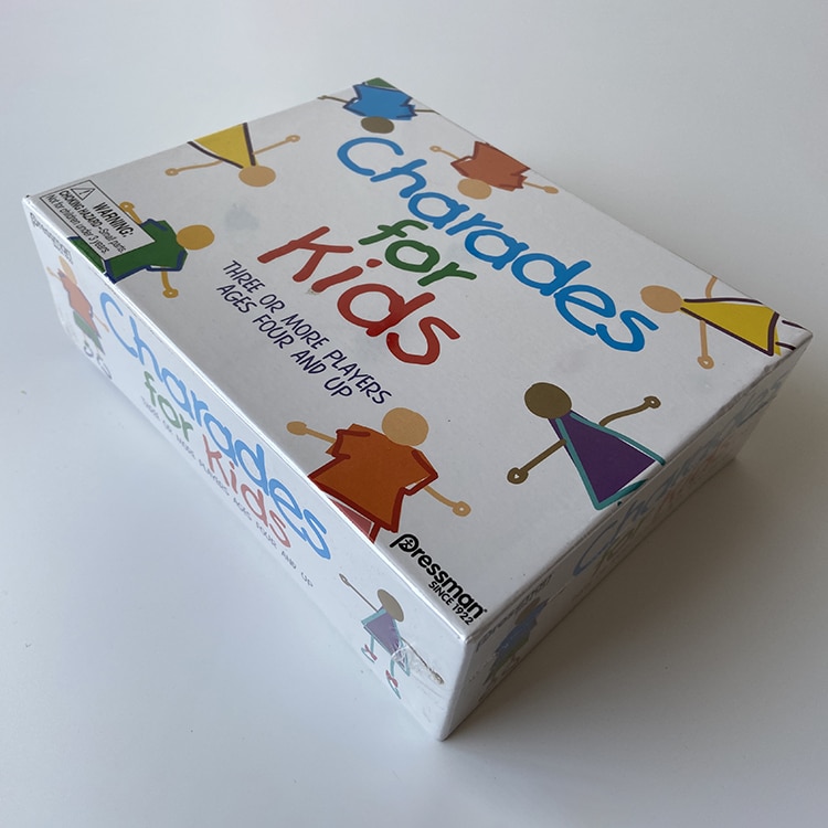 custom Kids charades game cards view 2