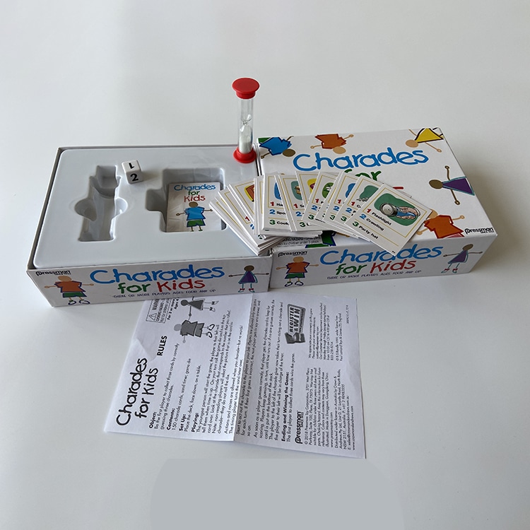 custom Kids charades game cards view 4