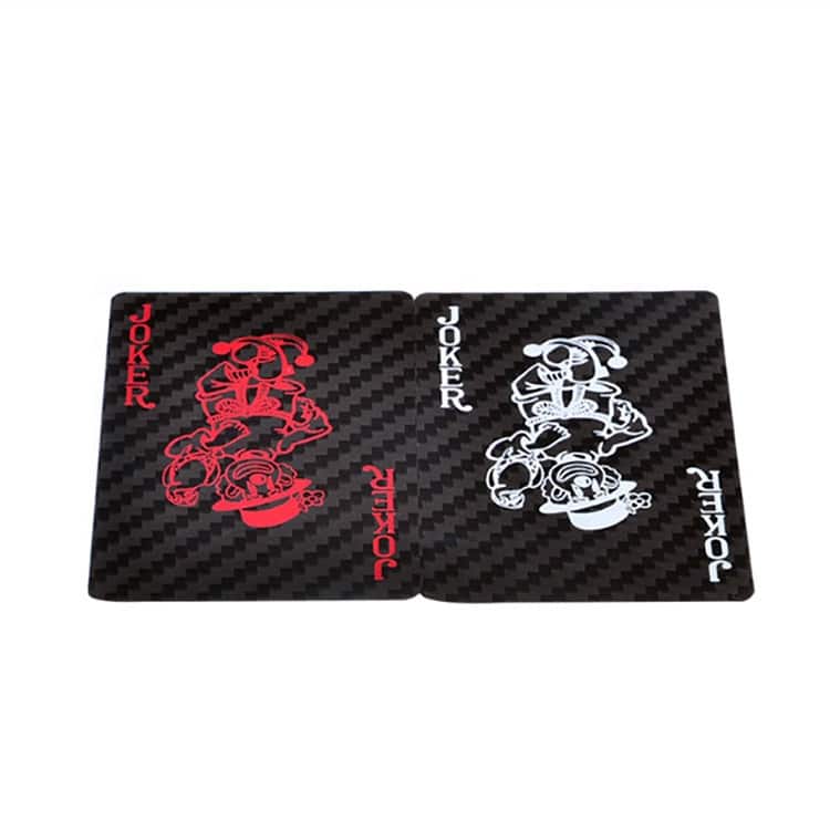 custom PVC Poker Cards view 3