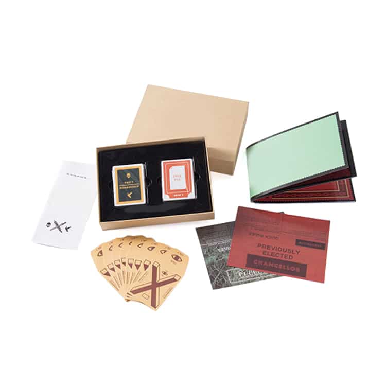 custom Play Game Set With Questions — custom card printing