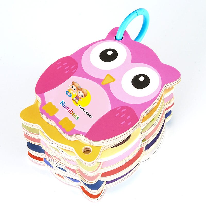 custom Preschool English learning flash cards — custom card printing