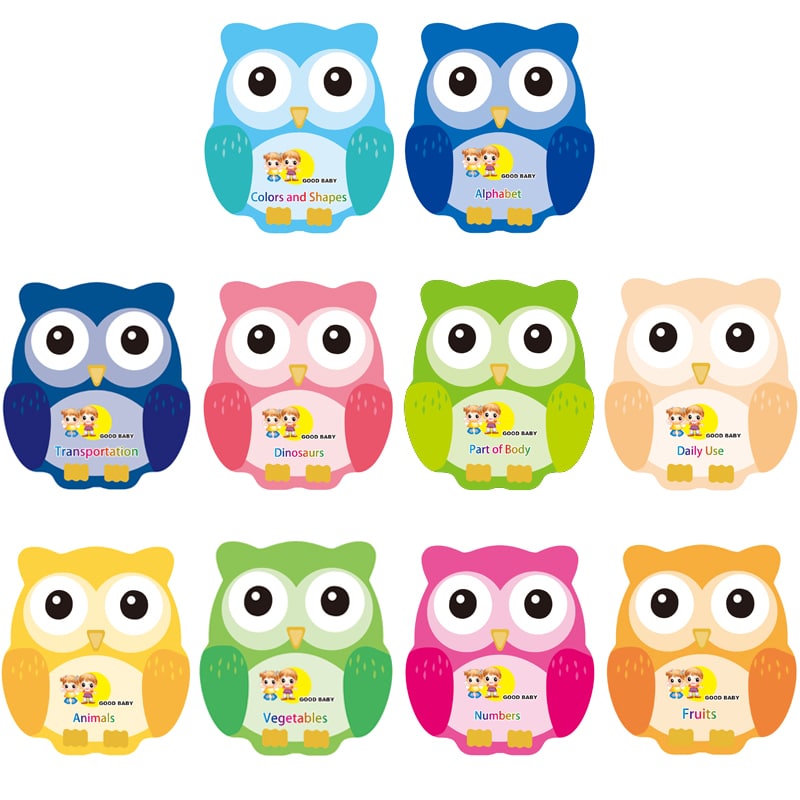 custom Preschool English learning flash cards view 3
