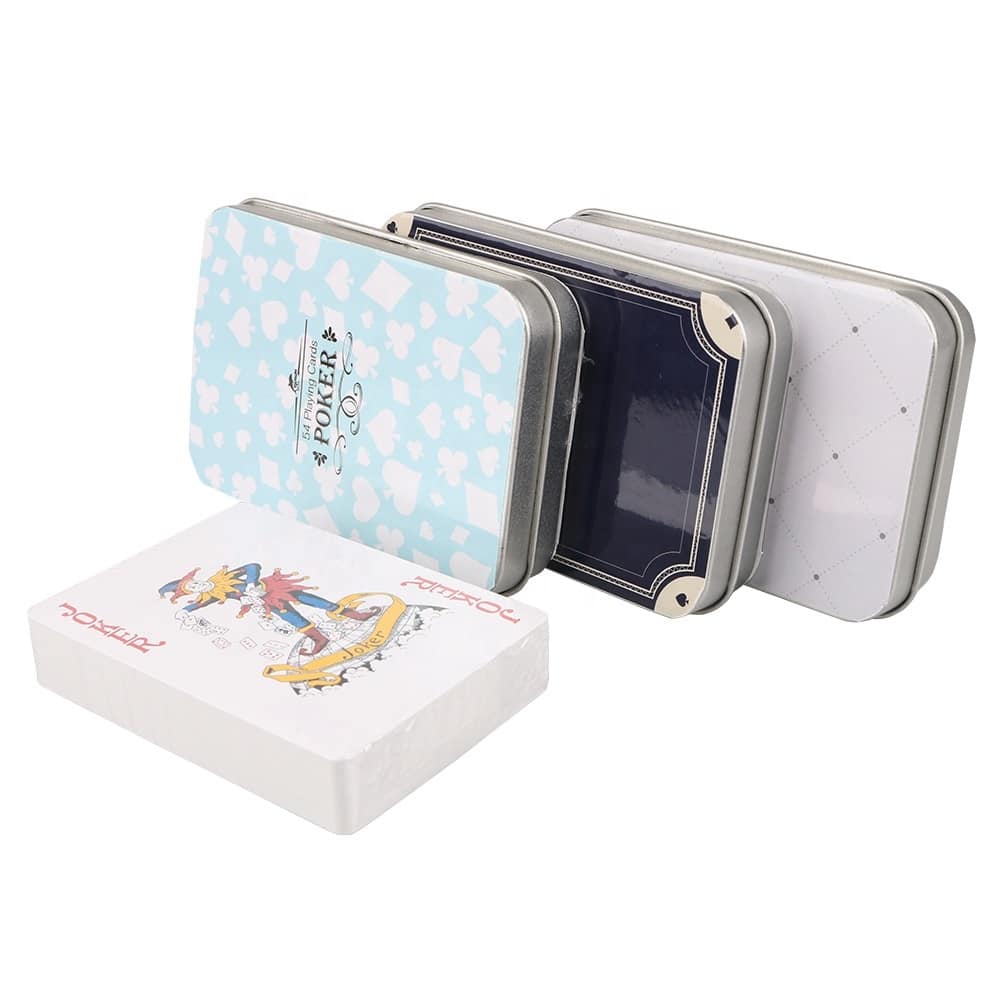 custom adult card game with tin box view 4