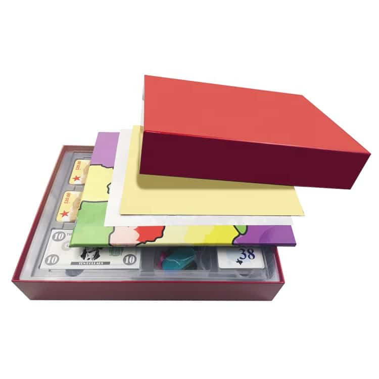 custom board game printing services — custom card printing