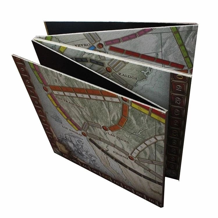 custom board game with dice token view 3