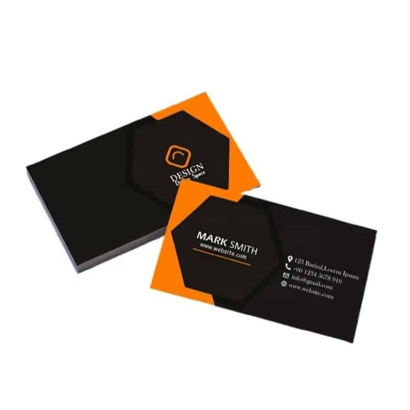 custom business cards view 2