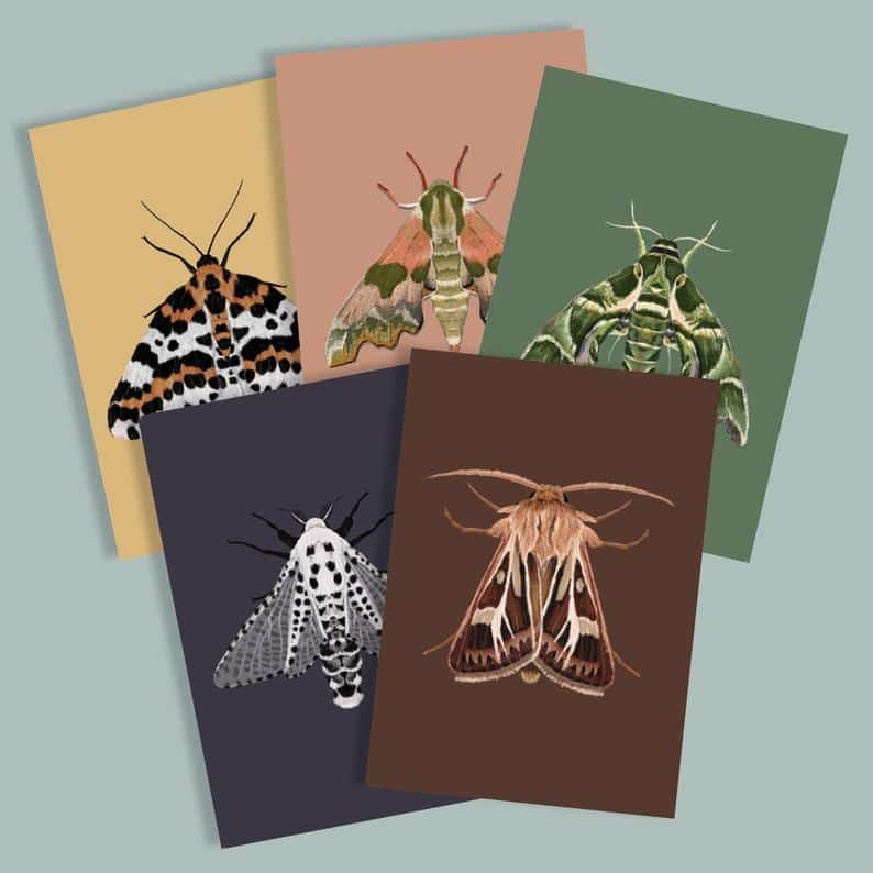 custom business thank you postcards card view 4