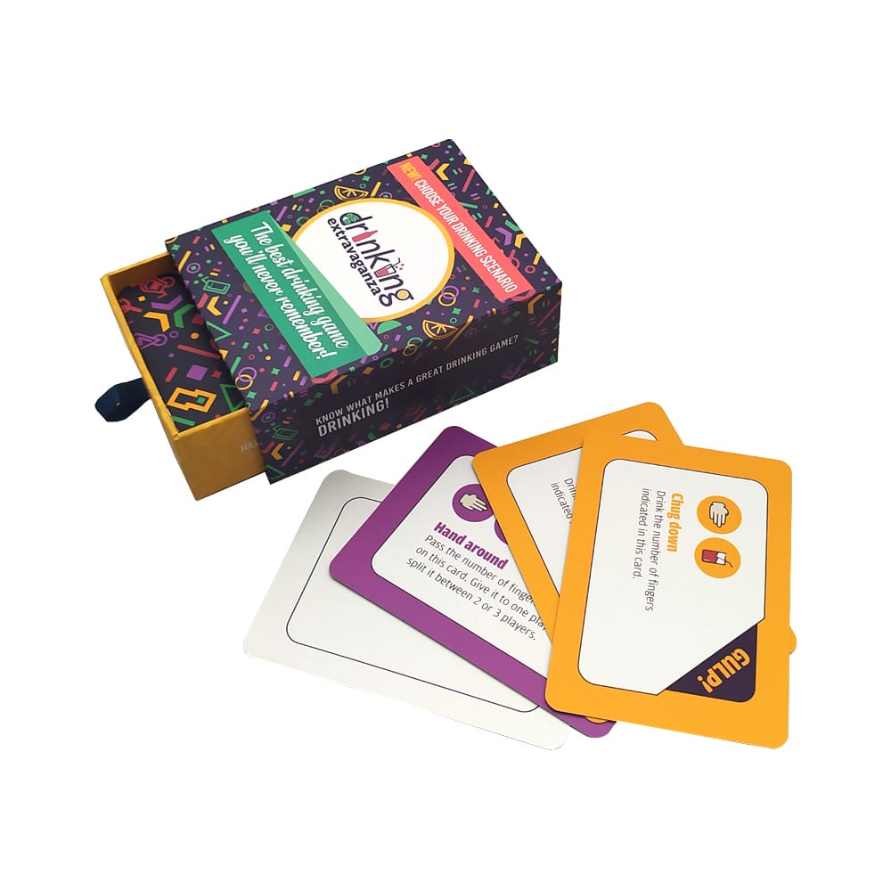 custom card games with drawer box view 3