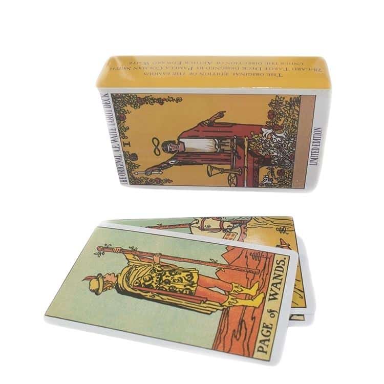 custom gold edge tarot game cards — custom card printing