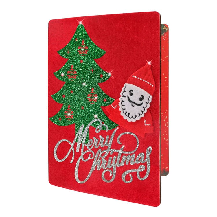 custom laser cut Christmas Greeting Card — custom card printing