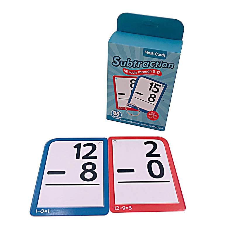 custom multiplication math study cards view 3