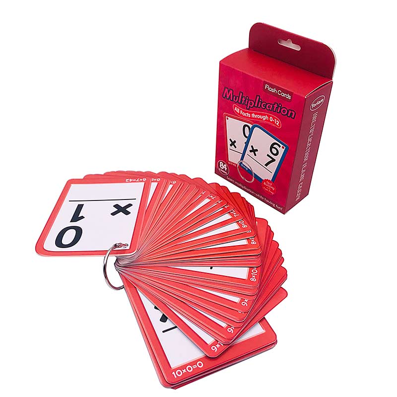 custom multiplication math study cards view 4