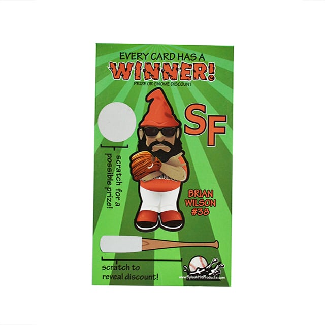 custom offset printing scratch off card view 3