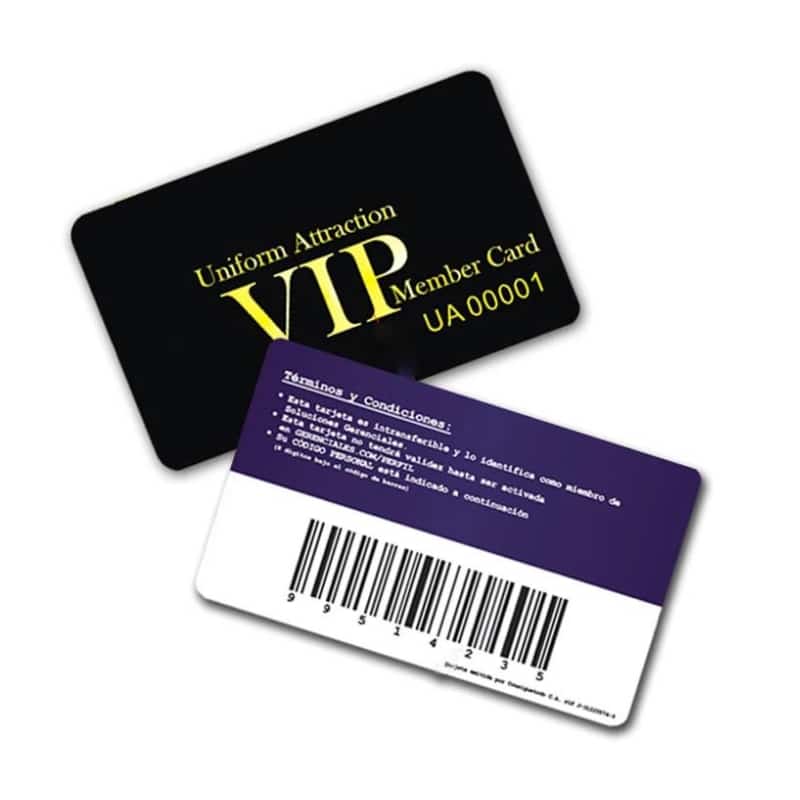 custom plastic business cards — custom card printing