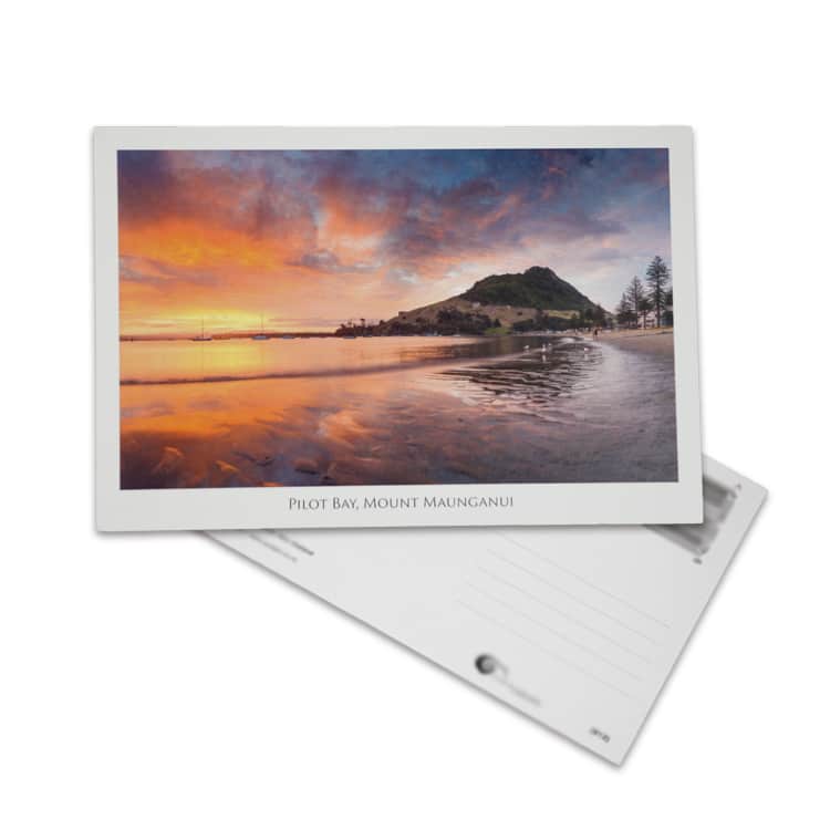 custom printed photo tourist postcard view 3