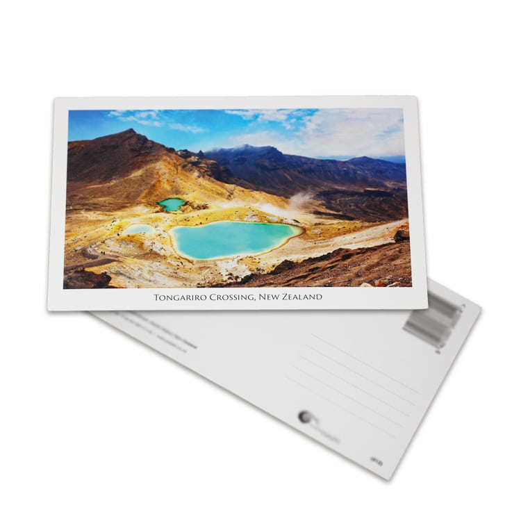 custom printed photo tourist postcard view 4