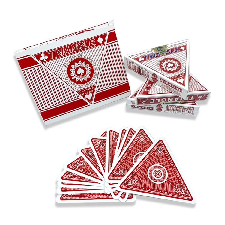 custom printing Triangle Poker Cards — custom card printing