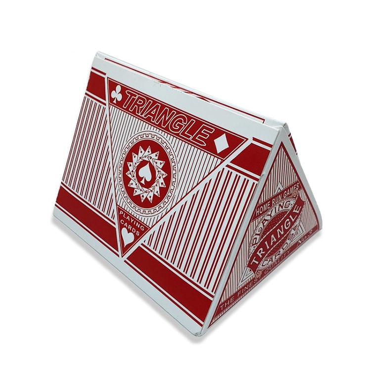 custom printing Triangle Poker Cards view 2