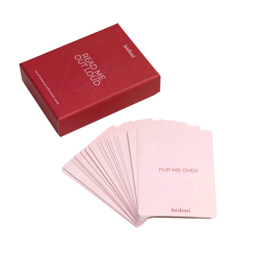 custom printing affirmation cards with folding box — custom card printing