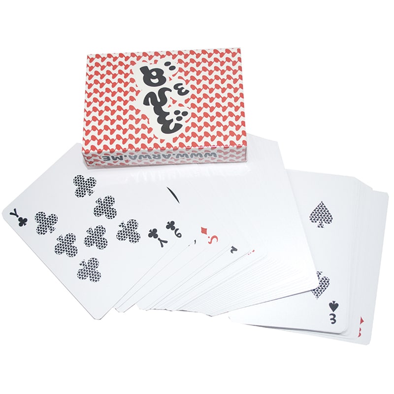 custom tuck box poker playing card view 3