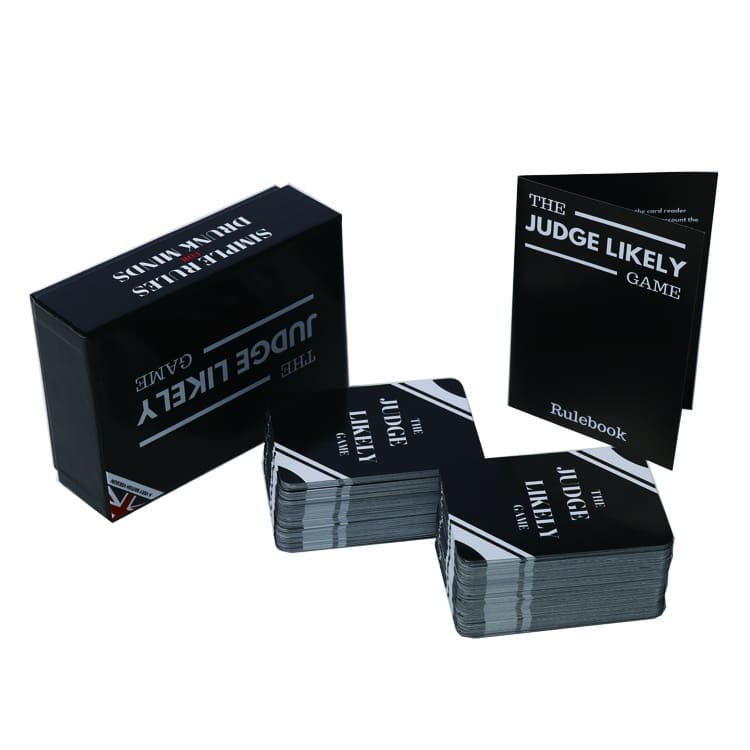 customized paper playing cards game view 3