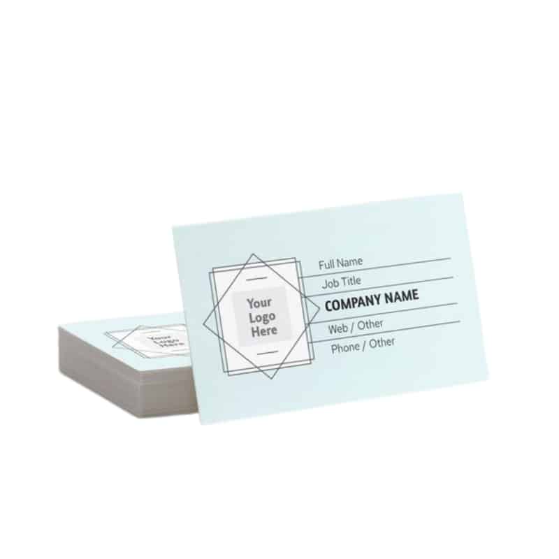 double sided business cards — custom card printing
