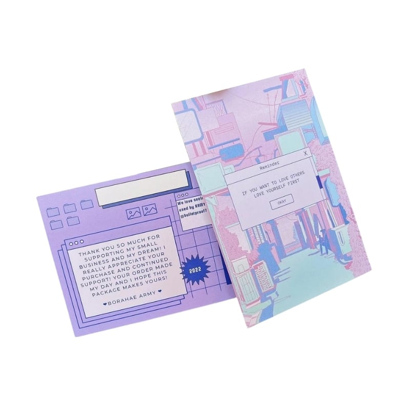 double sided postcard printing — custom card printing