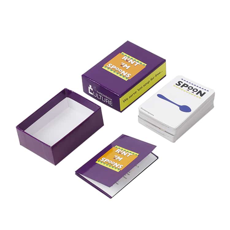 educational Flash Card Deck Printing — custom card printing