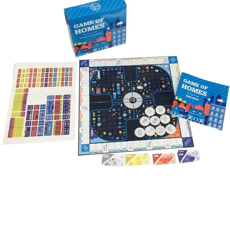 family travel board game printing view 4