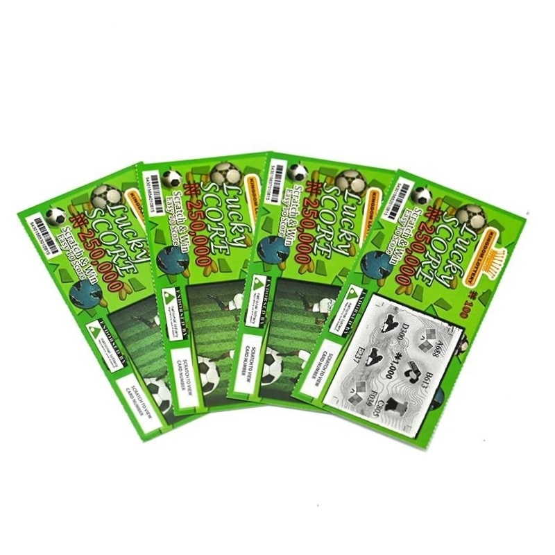 football scratch cards — custom card printing